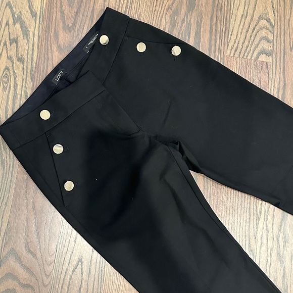 LOFT Marisa Trouser size 2 - black - Picture 6 of 9